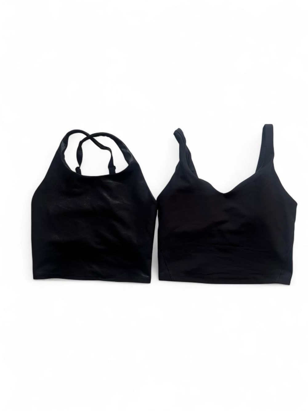 Old Navy Medium Powersoft Long Line Sports Bra / Cropped Athletic Tanks Like New